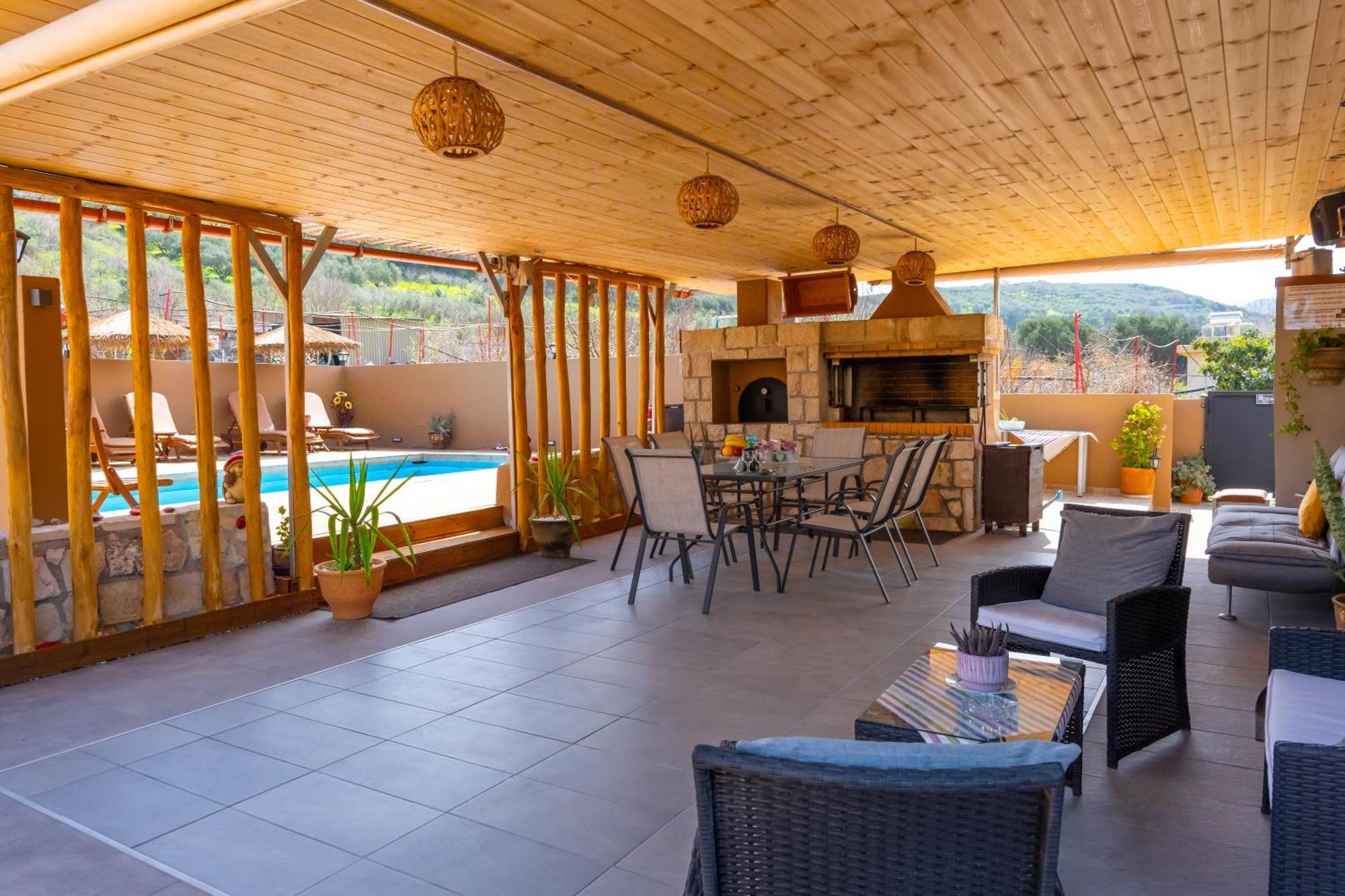 Countryhouse Villa With Pool & Private Parking Heraklion  Exterior photo